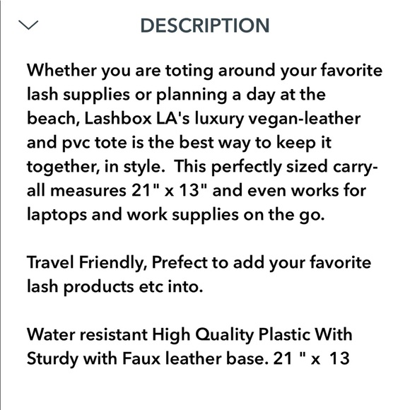 Lash box la - Picture 2 of 2